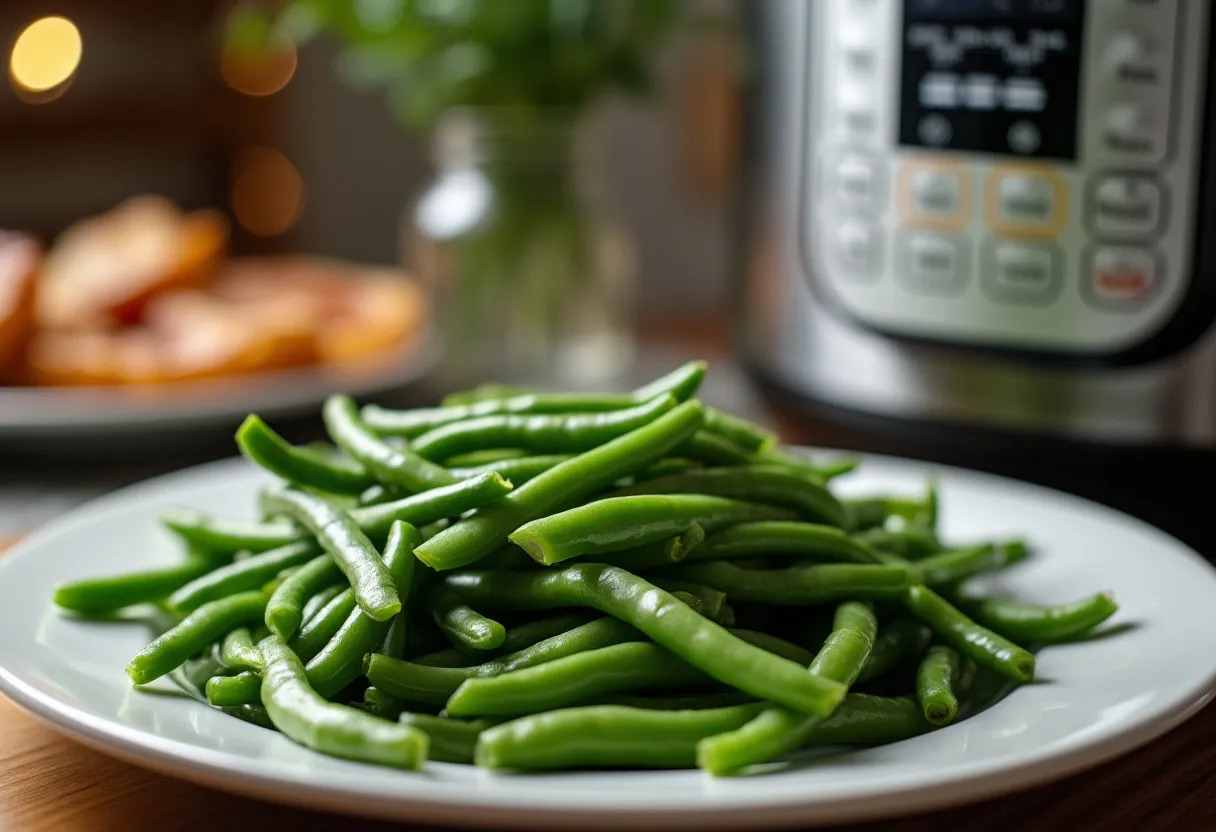 cocotte-minute haricots verts