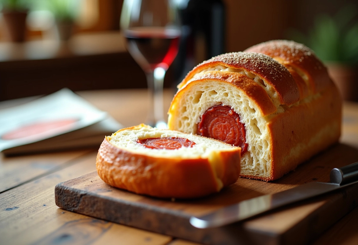 brioche saucisson